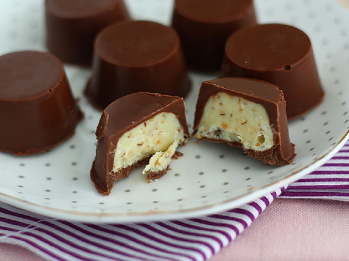 Kinder Schoko-Bons ev yapımı çikolatalar