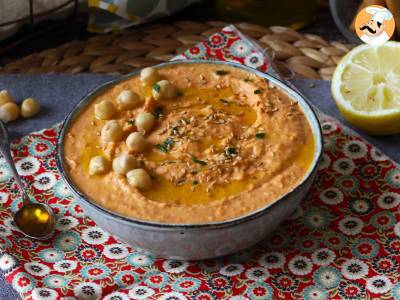 Kırmızı biberli humus - fotoğraf 5