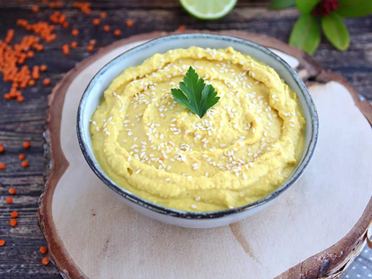 Kırmızı Mercimek Ezmesi