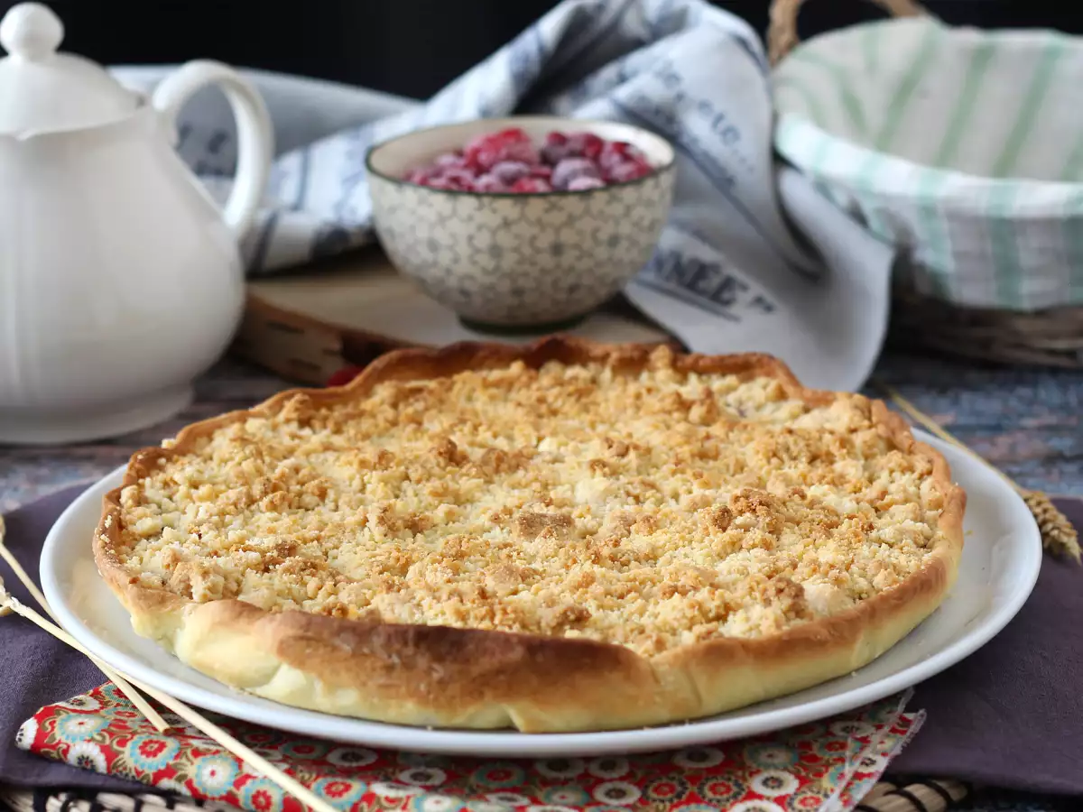 Kırmızı Meyveli Pratik Crumble Tart - fotoğraf 3