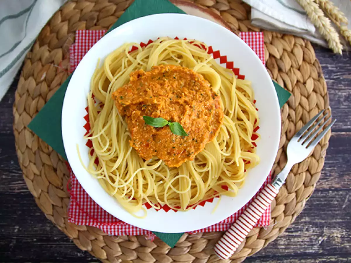 Kırmızı Pesto Sosu