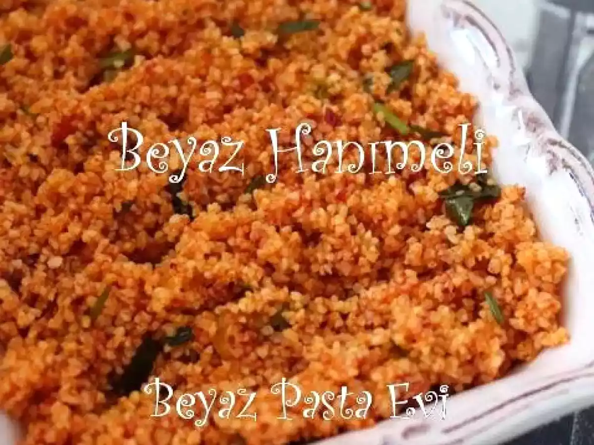 Kısır salatası