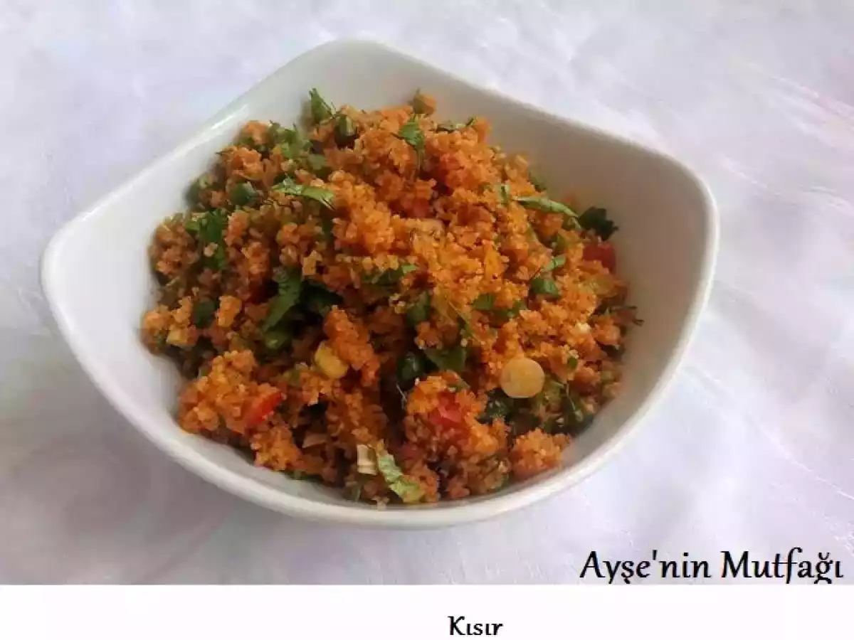 Kisir tarifi-Gunun Menusu - fotoğraf 3