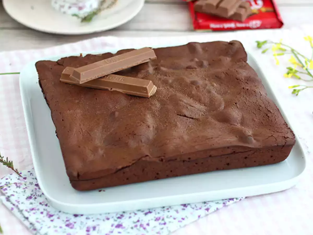 Kit Kat'lı Brownie ® - fotoğraf 3
