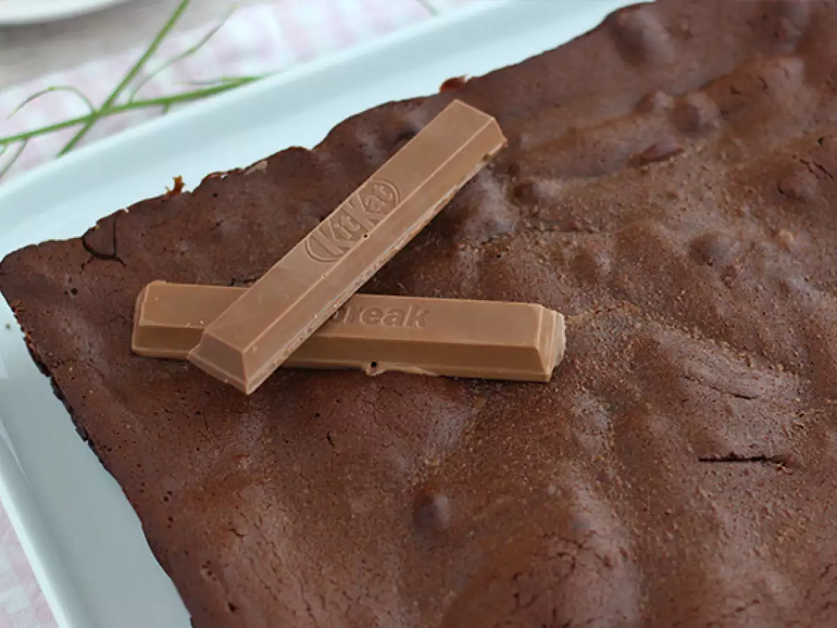 Kit Kat'lı Brownie Tarifi - fotoğraf 5