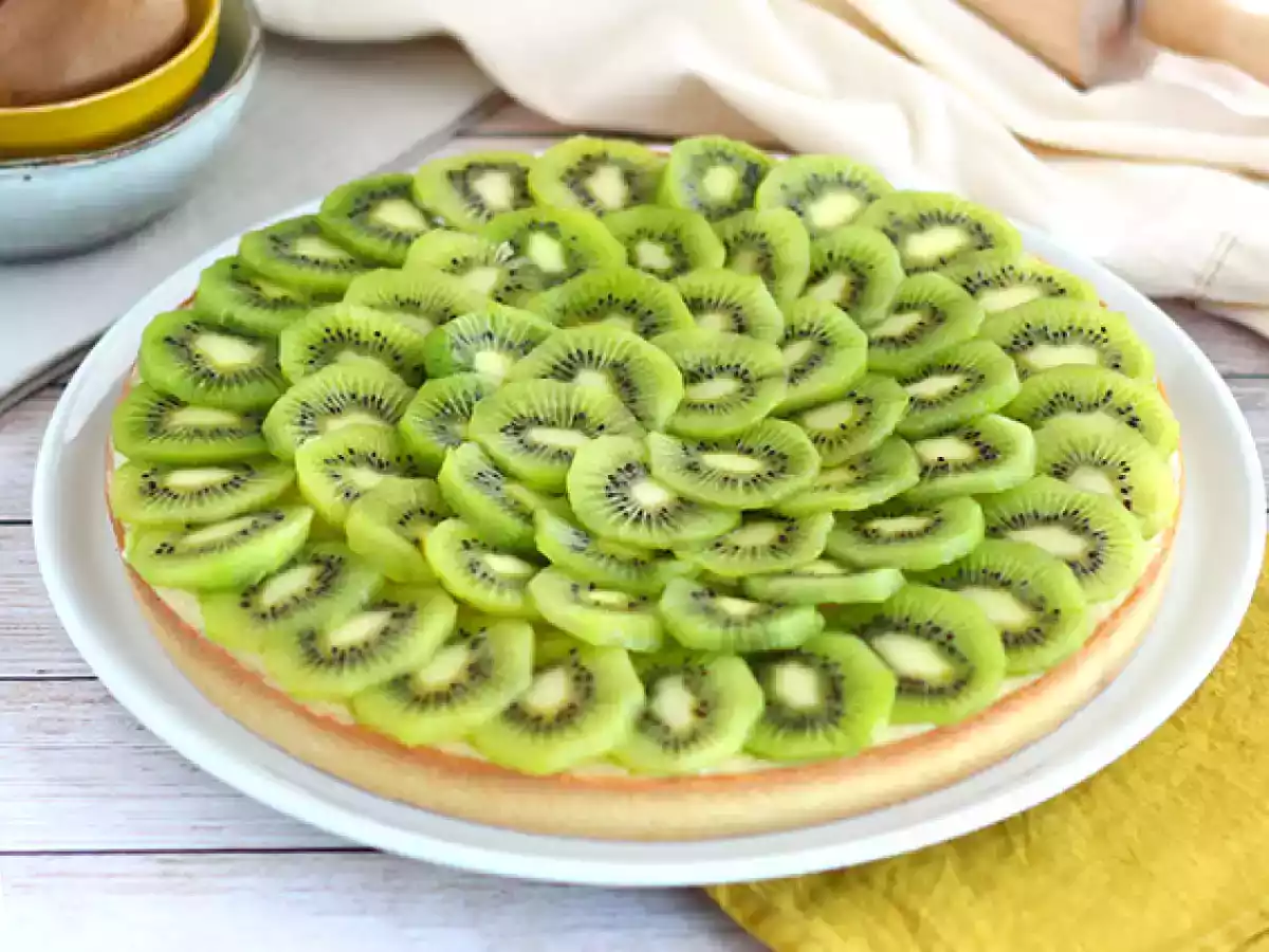 Kivili tart (hızlı ve kolay) - fotoğraf 2