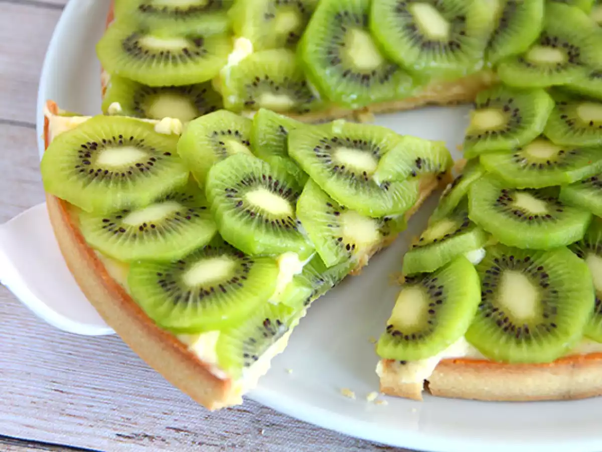 Kivili tart (hızlı ve kolay) - fotoğraf 3