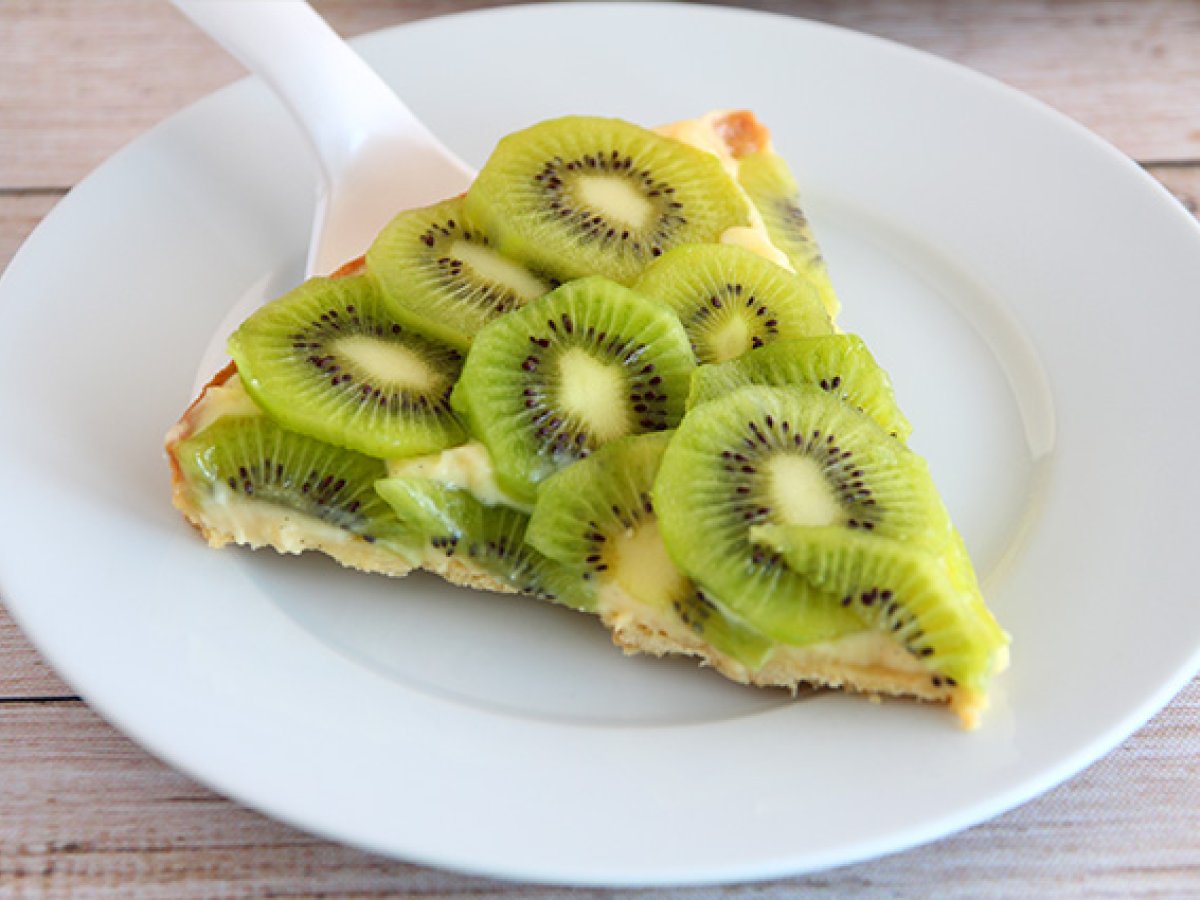 Kivili tart (hızlı ve kolay) - fotoğraf 4