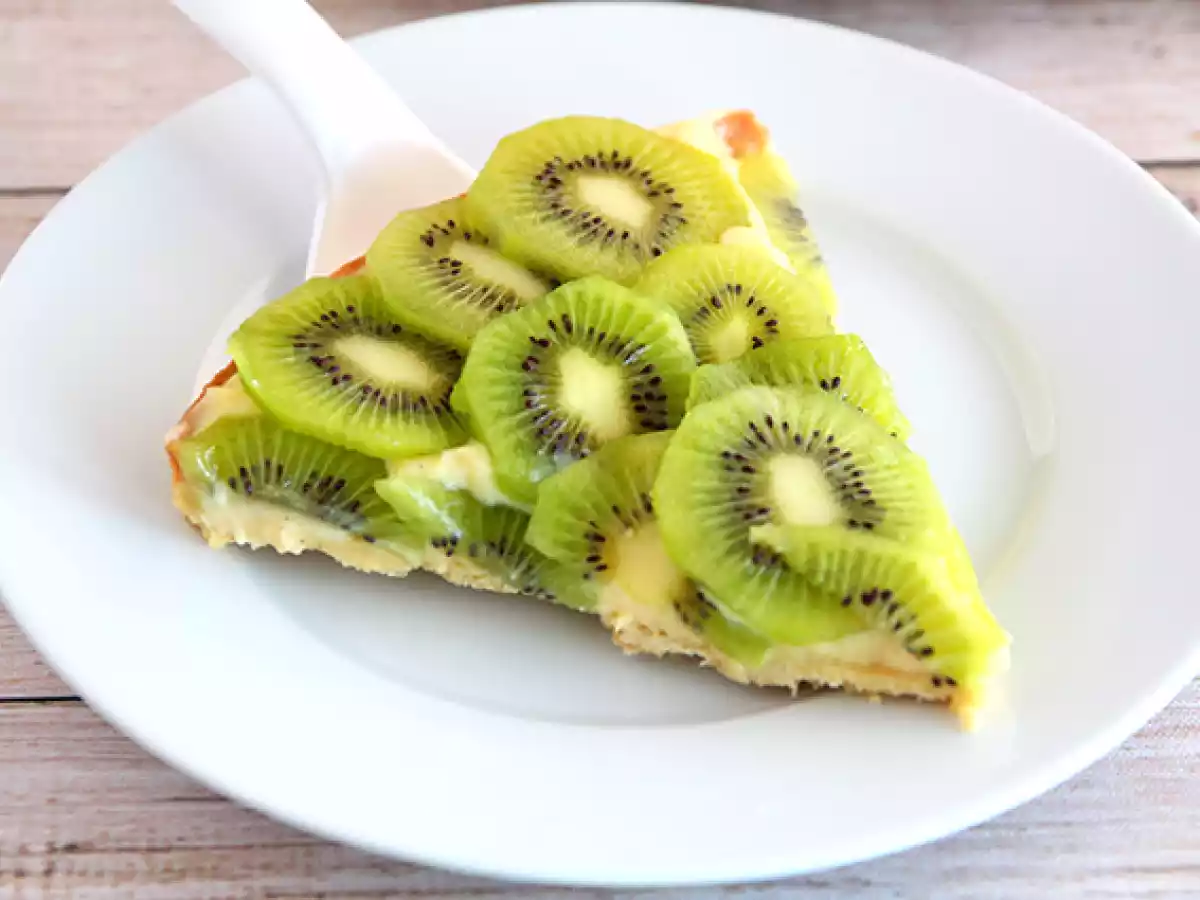 Kivili tart (hızlı ve kolay) - fotoğraf 4