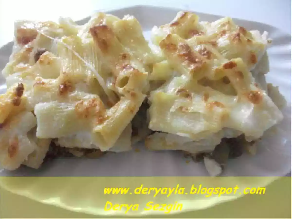 Kıymalı Fırın Makarna