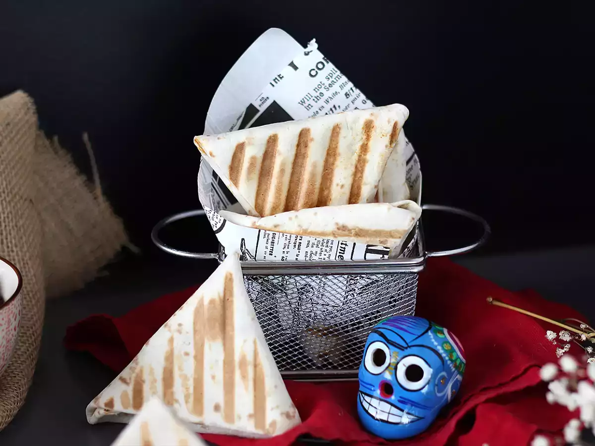 Kıymalı samosa ile tacos - fotoğraf 4