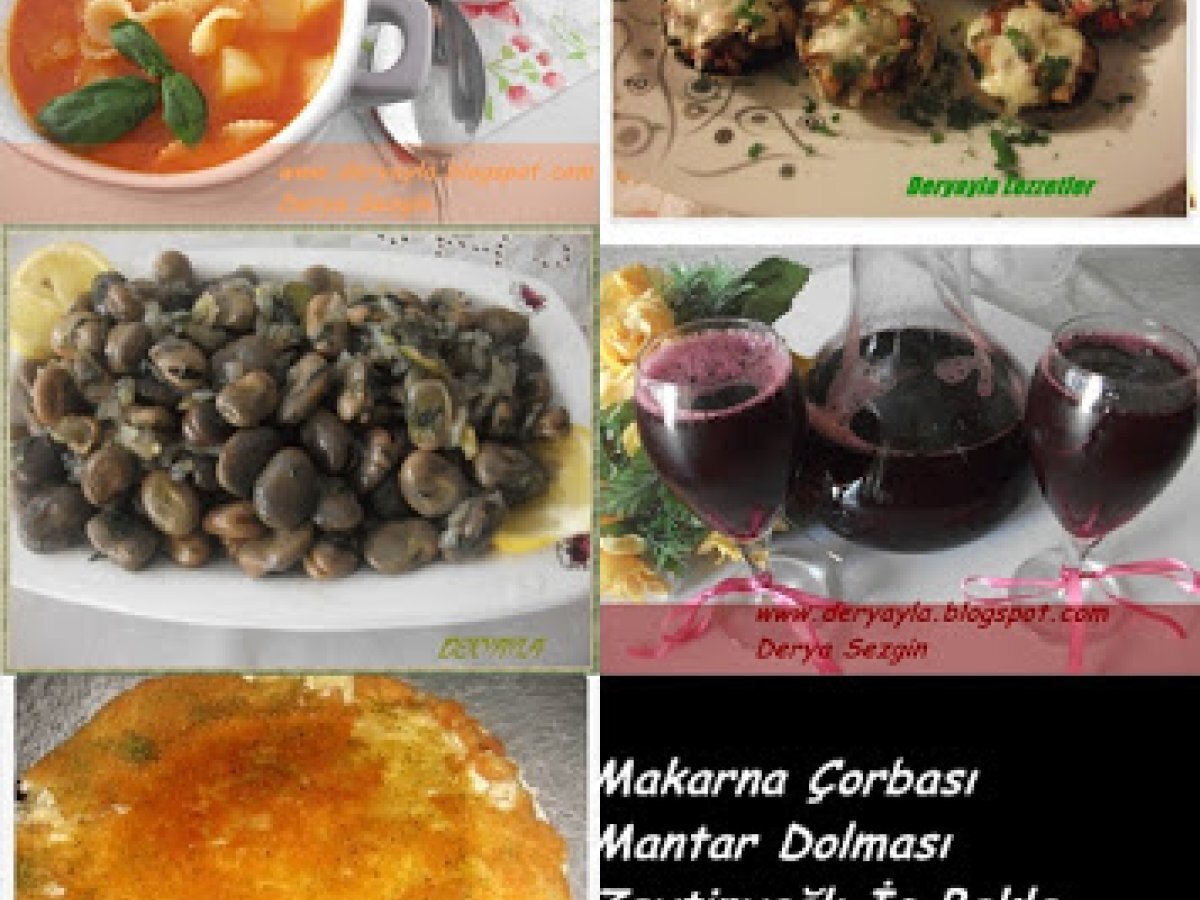 Kokulu Üzüm ve Angelica Erik suyu ve İftar Menüsü-20