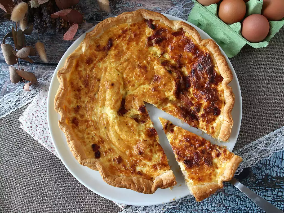 Kolay ev yapımı kiş lorraine tarifi - fotoğraf 4