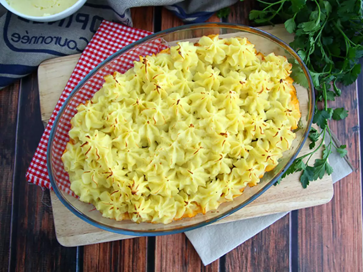 Kolay Hachis Parmentier (Kıymalı Patates Püresi Graten) - fotoğraf 2
