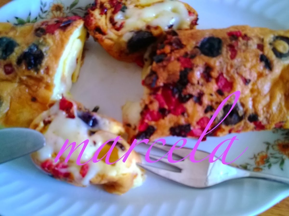 Kolay karışık omlet
