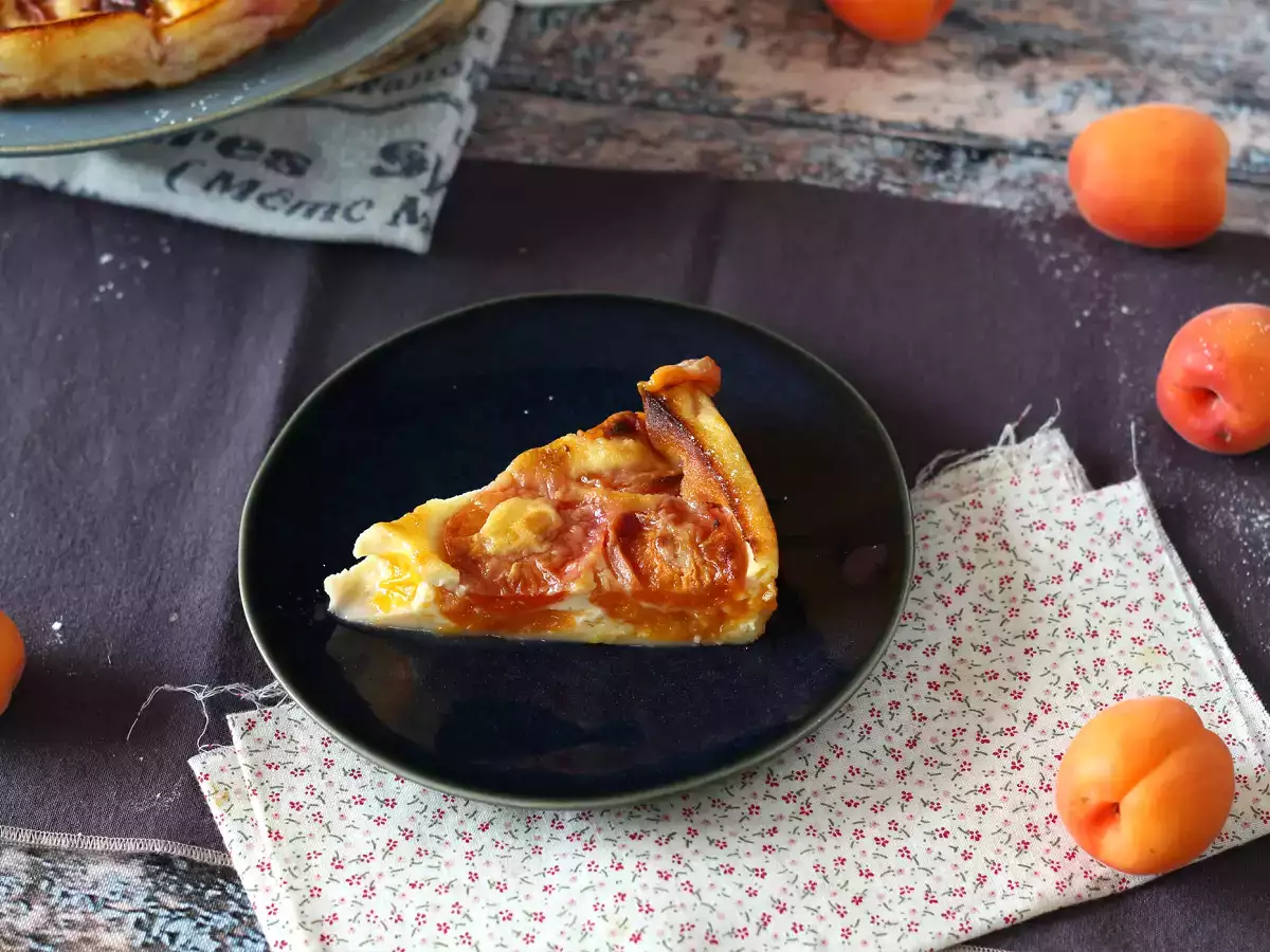 Kolay kayısılı clafoutis - fotoğraf 4