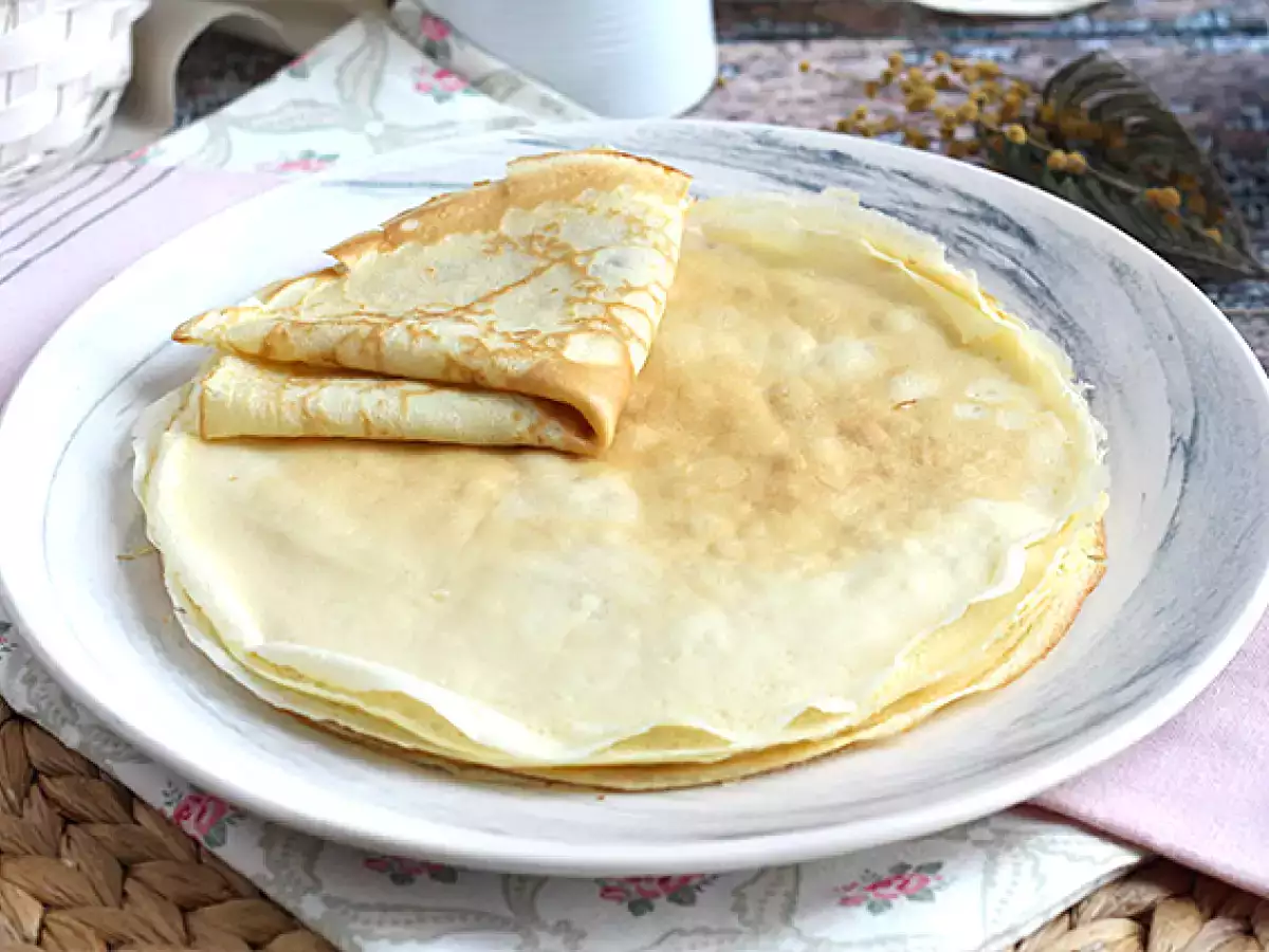 Kolay krep hamuru - fotoğraf 3