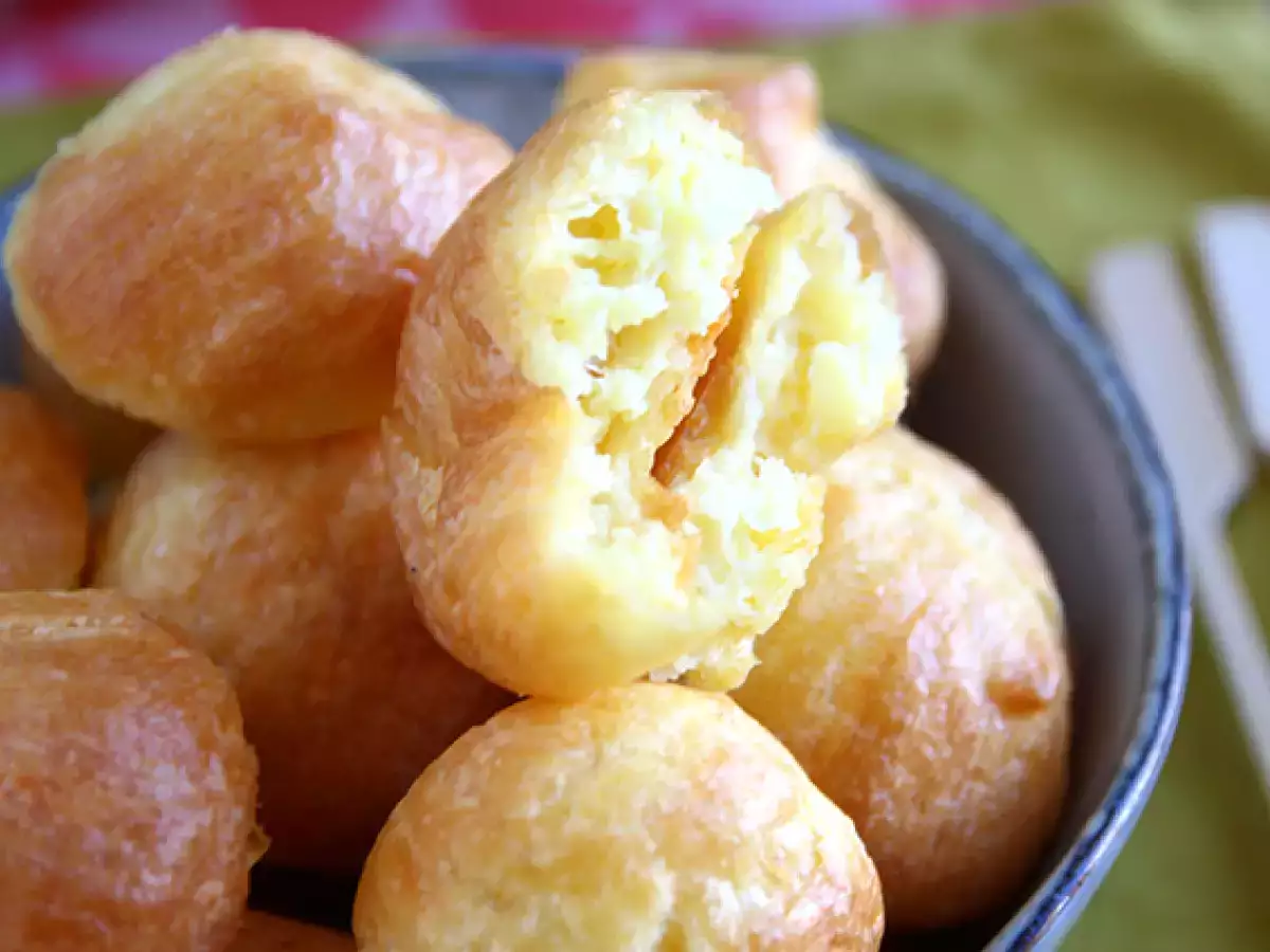 Kolay peynirli gougères - fotoğraf 2