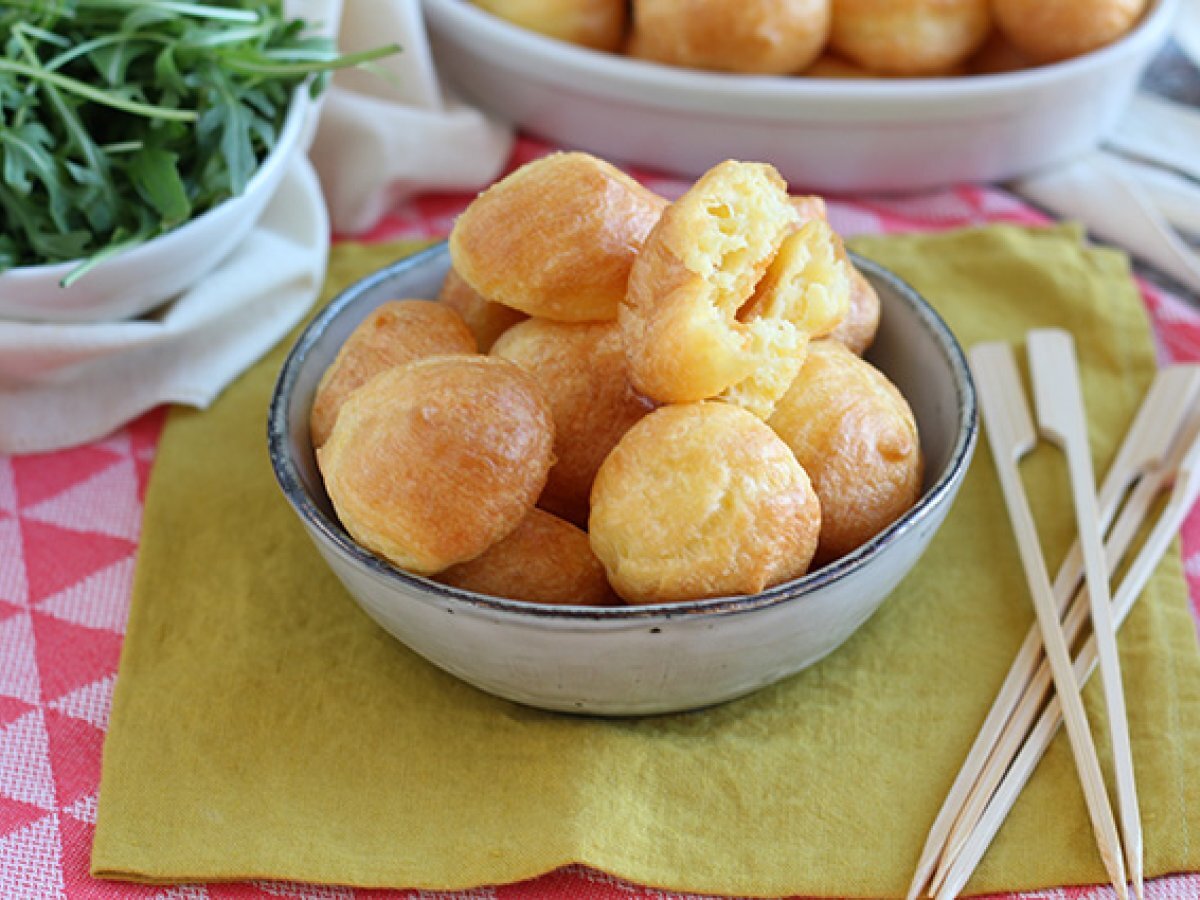 Kolay peynirli gougères - fotoğraf 4