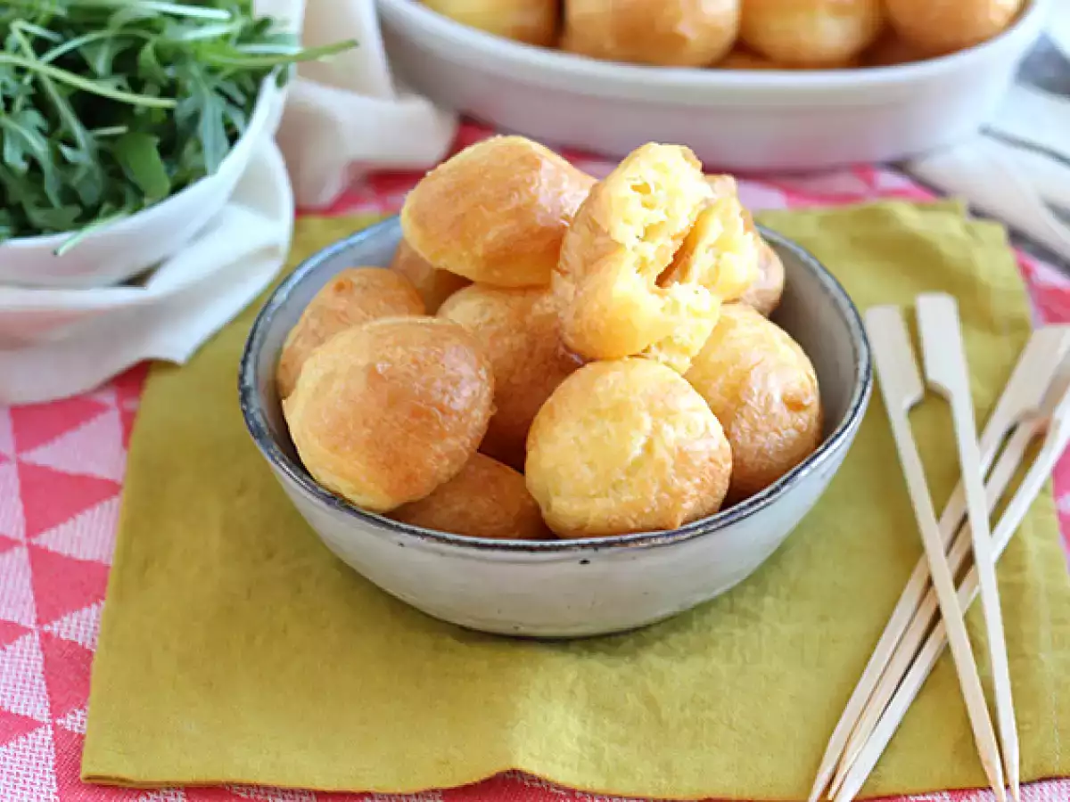 Kolay peynirli gougères - fotoğraf 4