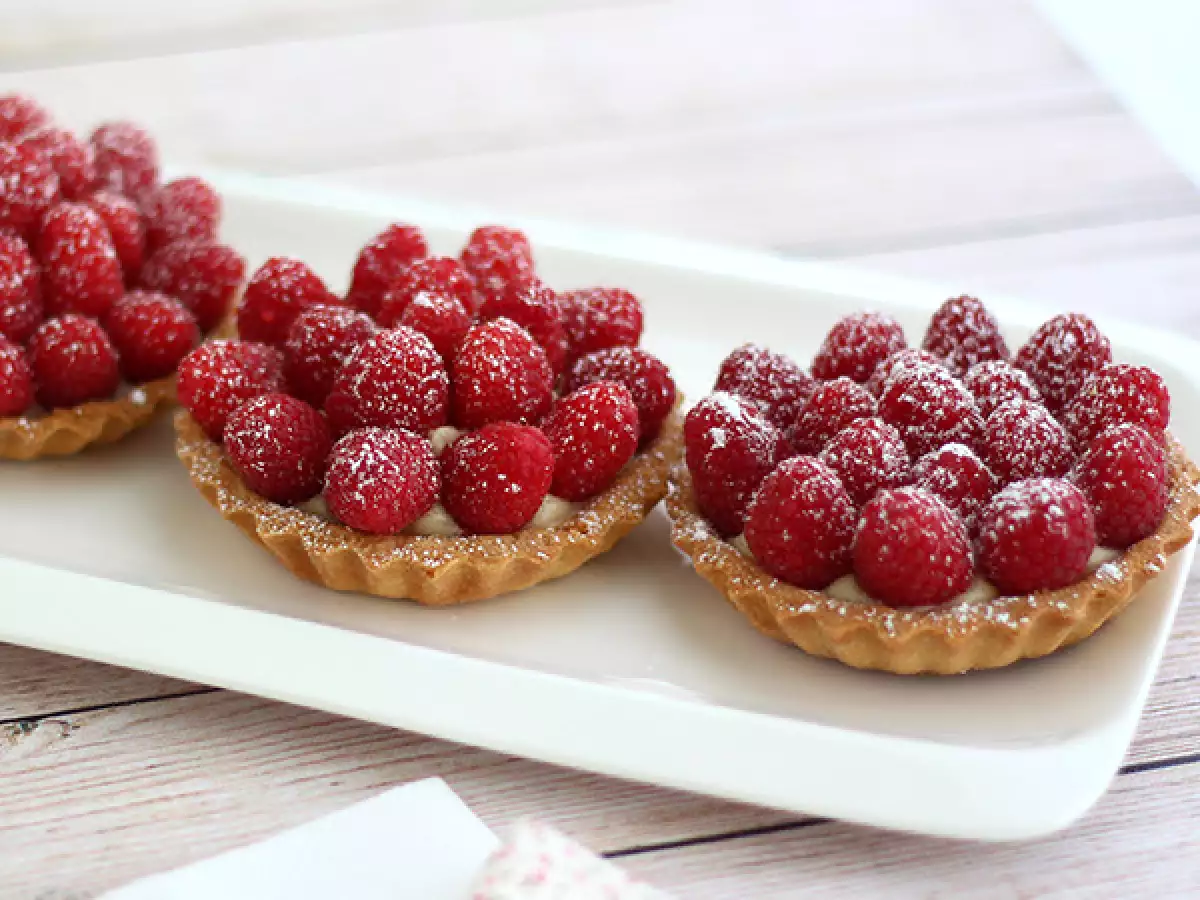 Kolay ve hızlı ahududulu tartölet tarifi - fotoğraf 3
