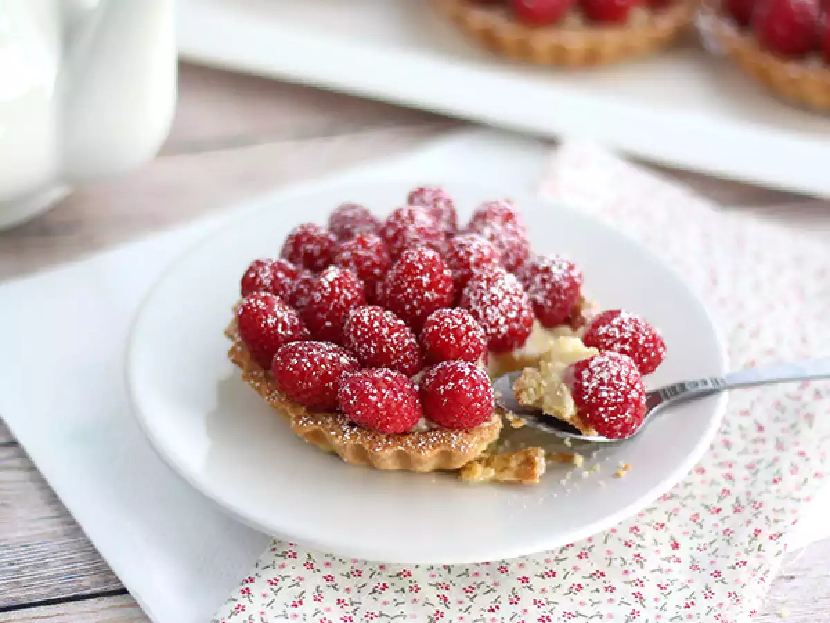 Kolay ve hızlı ahududulu tartölet tarifi - fotoğraf 4