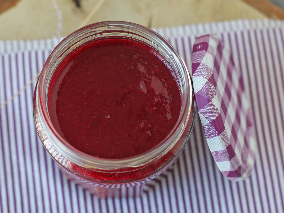 Kolay ve mükemmel bir dut coulis nasıl yapılır - fotoğraf 3
