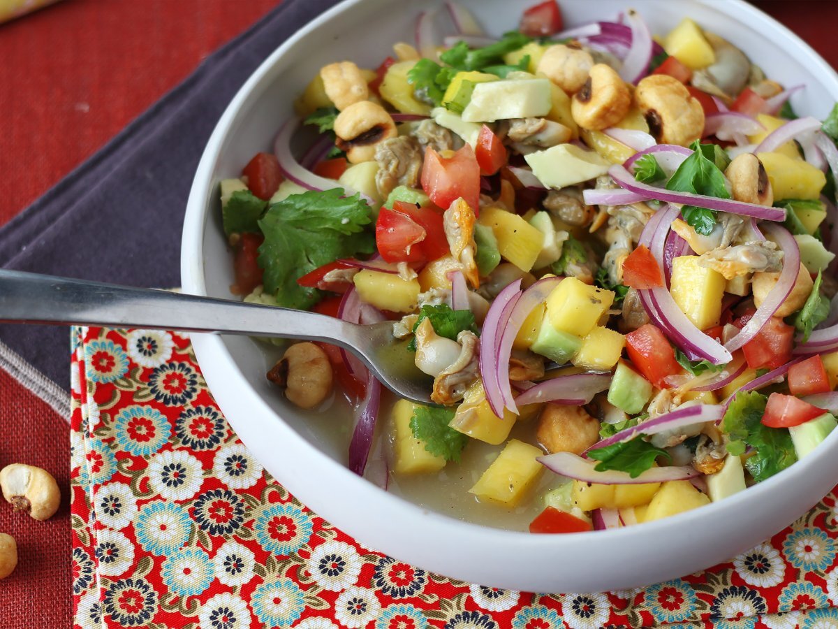 Konserve midyeli ceviche - fotoğraf 2