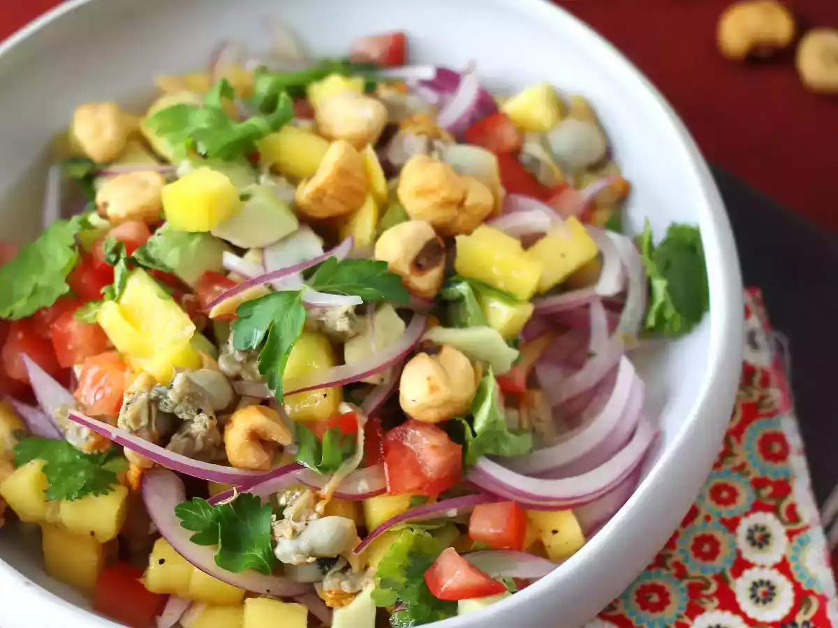 Konserve midyeli ceviche - fotoğraf 3