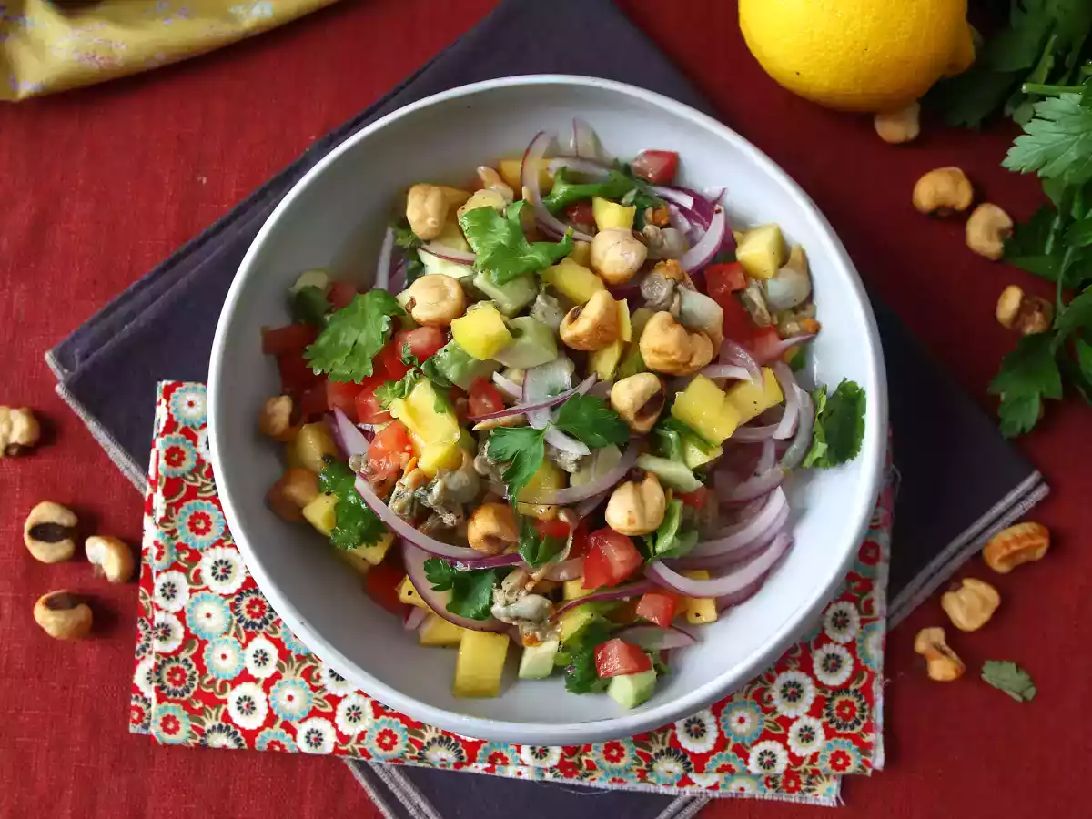 Konserve midyeli ceviche - fotoğraf 5