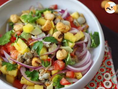 Konserve midyeli ceviche - fotoğraf 3