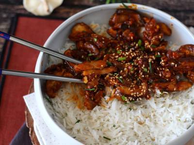 Kore usulü mantar - Gochujang soslu Shiitake mantarı - fotoğraf 5