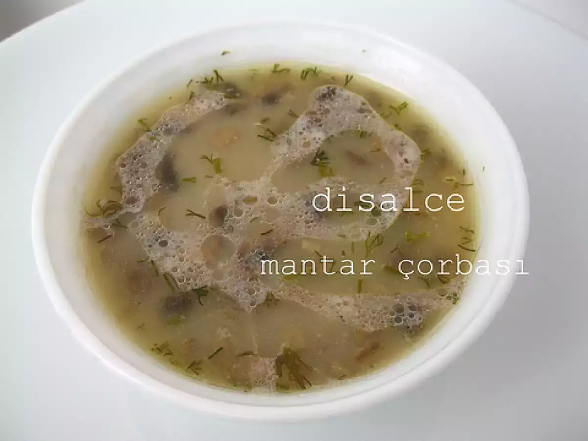 KÖY EKMEĞİ, MANTAR ÇORBASI VE TURP OTU SALATASI - fotoğraf 3