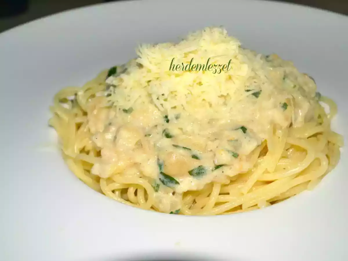 KÖZ PATLICAN SOSLU SPAGETTİ - fotoğraf 2