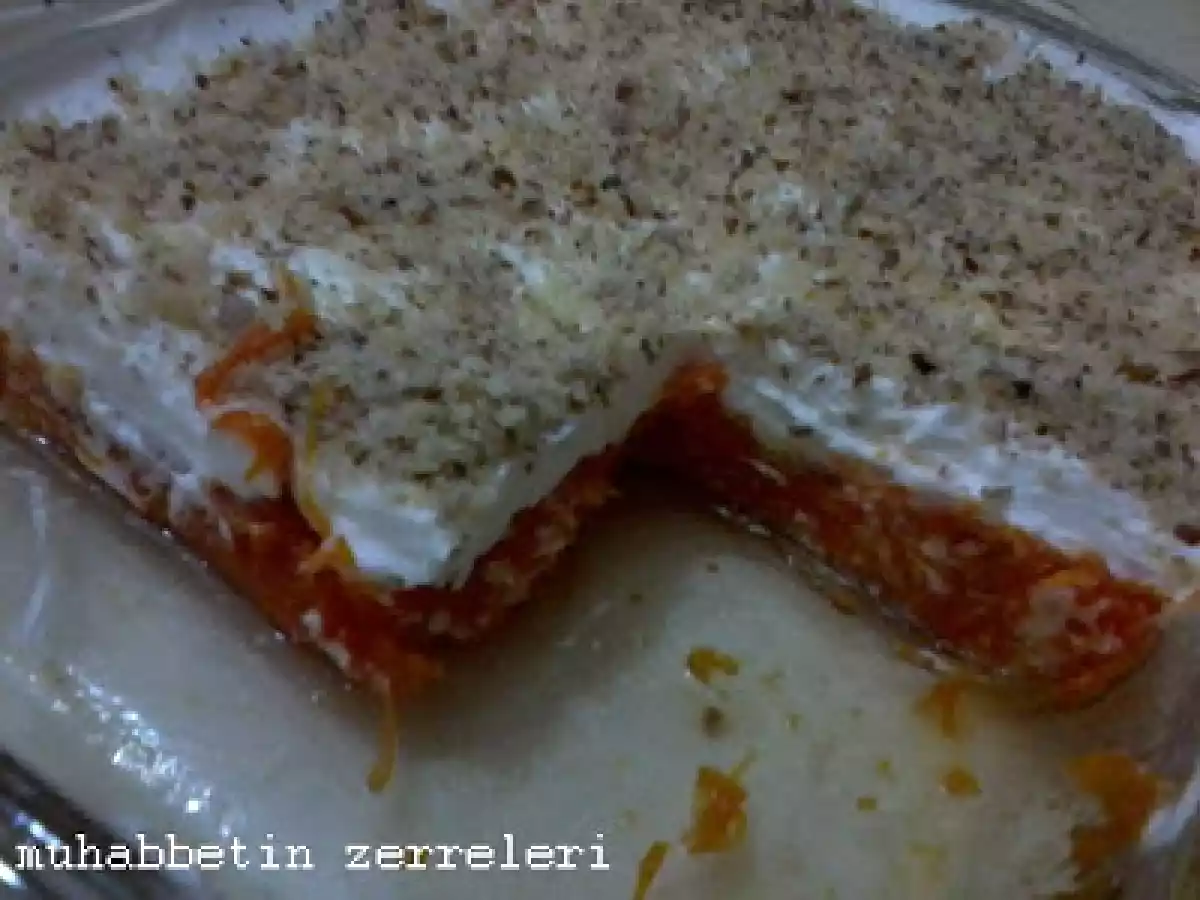 Krem Şantili Kabak Tatlısı