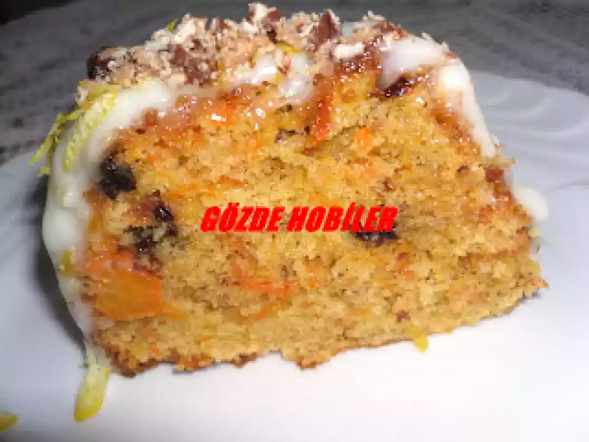 KREMALI, DAMLA ÇİKOLATALI, HAVUÇLU KEK