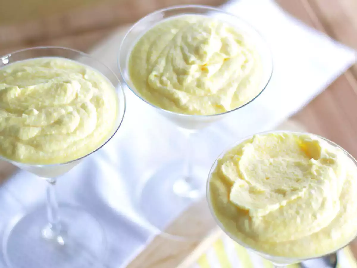Kremalı mango köpüğü - fotoğraf 2
