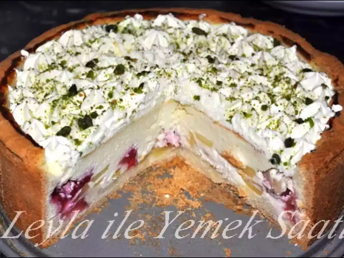 Kremali Meyveli Cheesecake