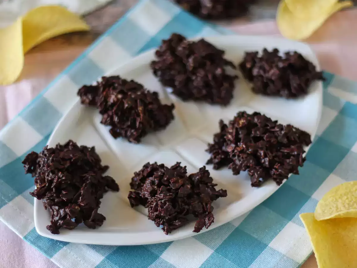 Kum Gülleri İçinde Çikolatalı Pringles - fotoğraf 2