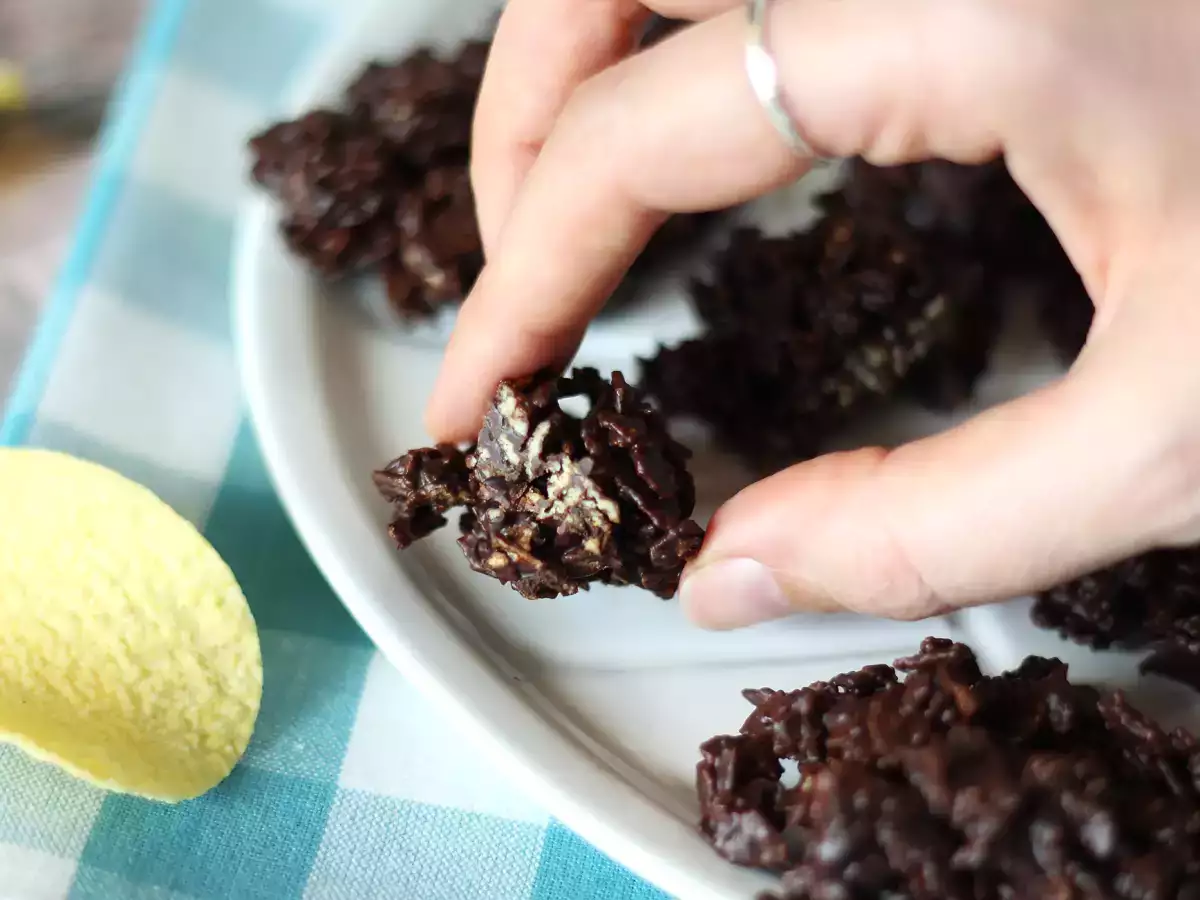 Kum Gülleri İçinde Çikolatalı Pringles - fotoğraf 5