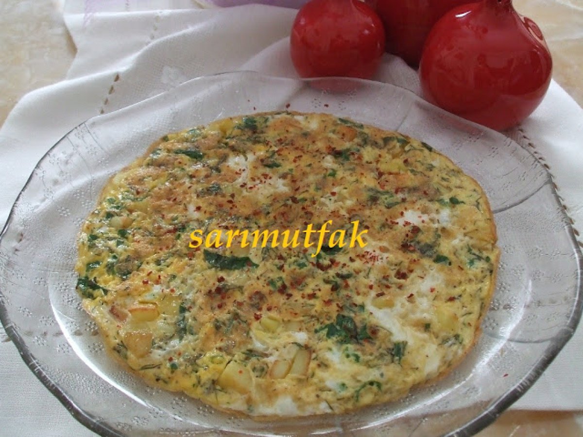 KÜP PATATESLİ OMLET