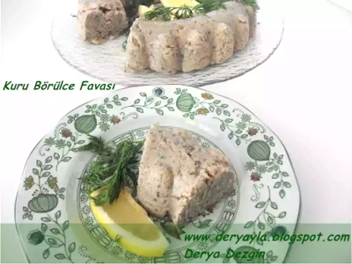 Kuru Börülce Favası