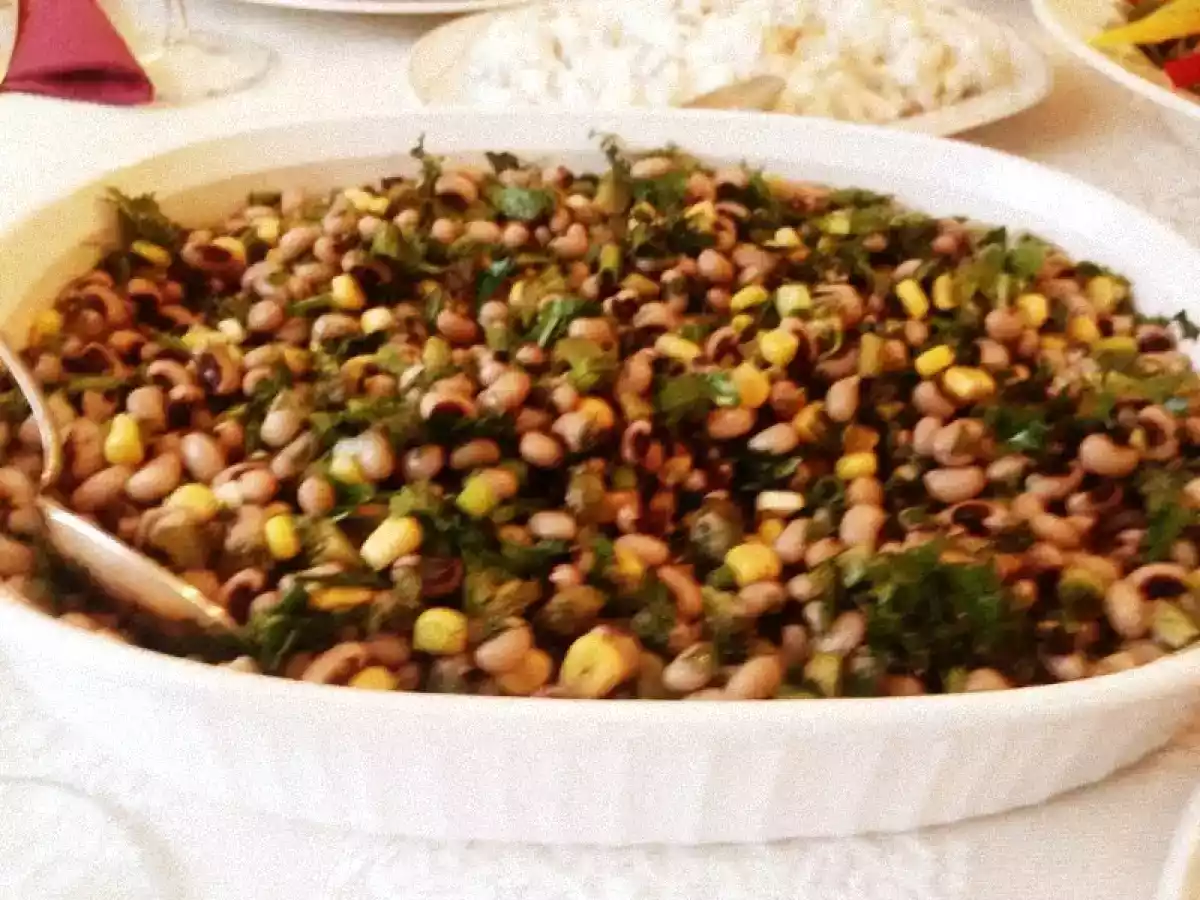 Kuru Börülce Salatası