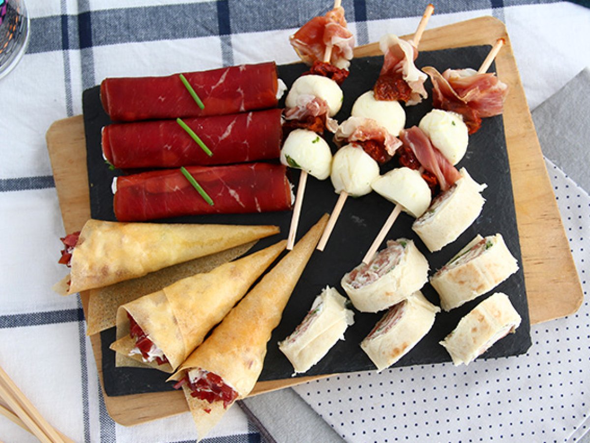 Kurutulmuş etli aperatifler dörtlüsü - fotoğraf 2