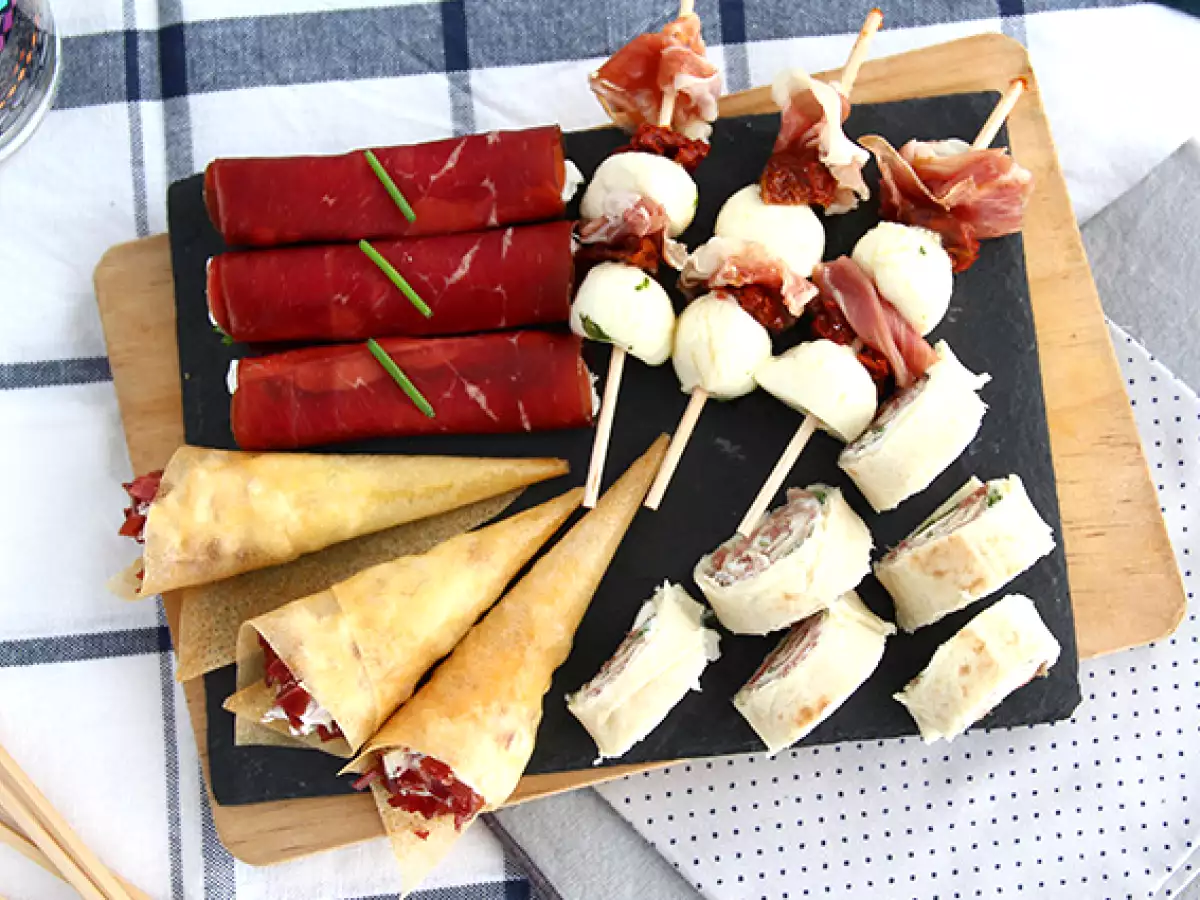 Kurutulmuş etli aperatifler dörtlüsü - fotoğraf 2