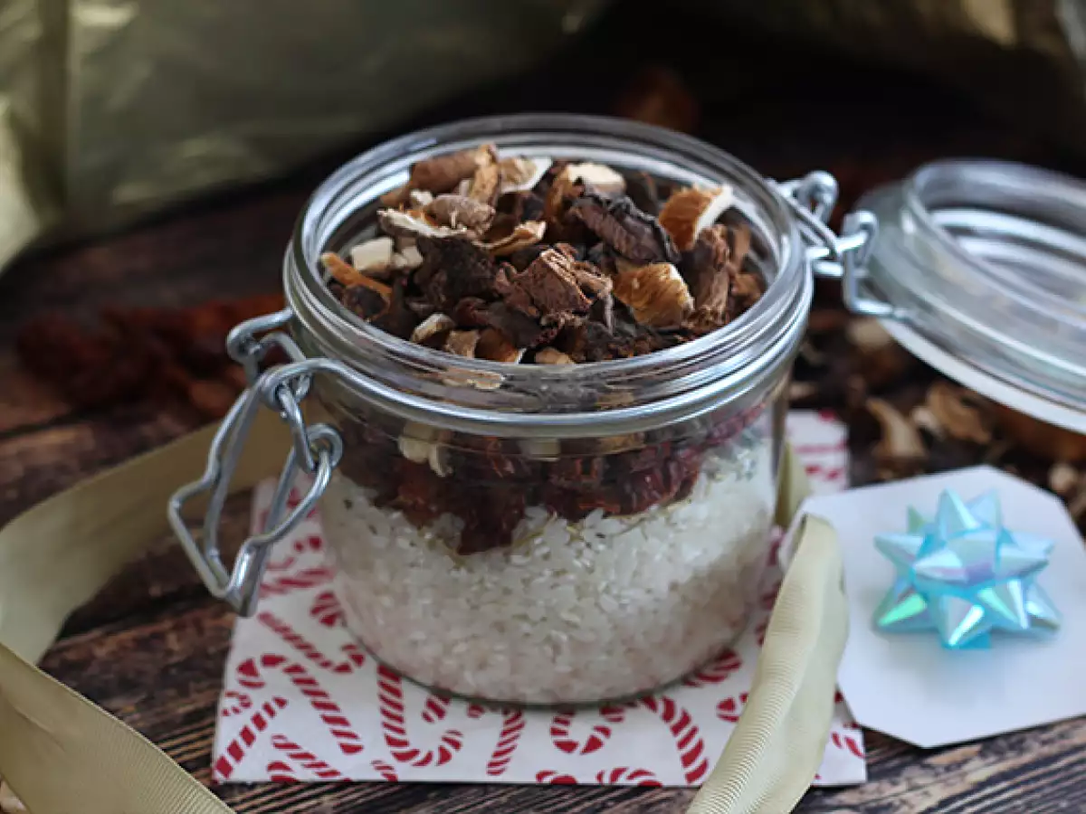 Kurutulmuş Mantarlı ve Domatesli Risotto Seti - fotoğraf 7