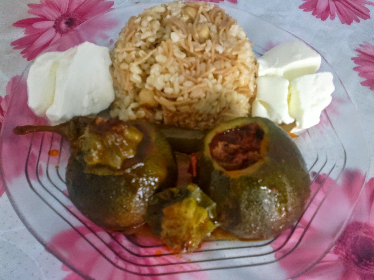KUZU ETLİ TOMBUL KABAK DOLMASI (SÜS KABAĞI DOLMASI)