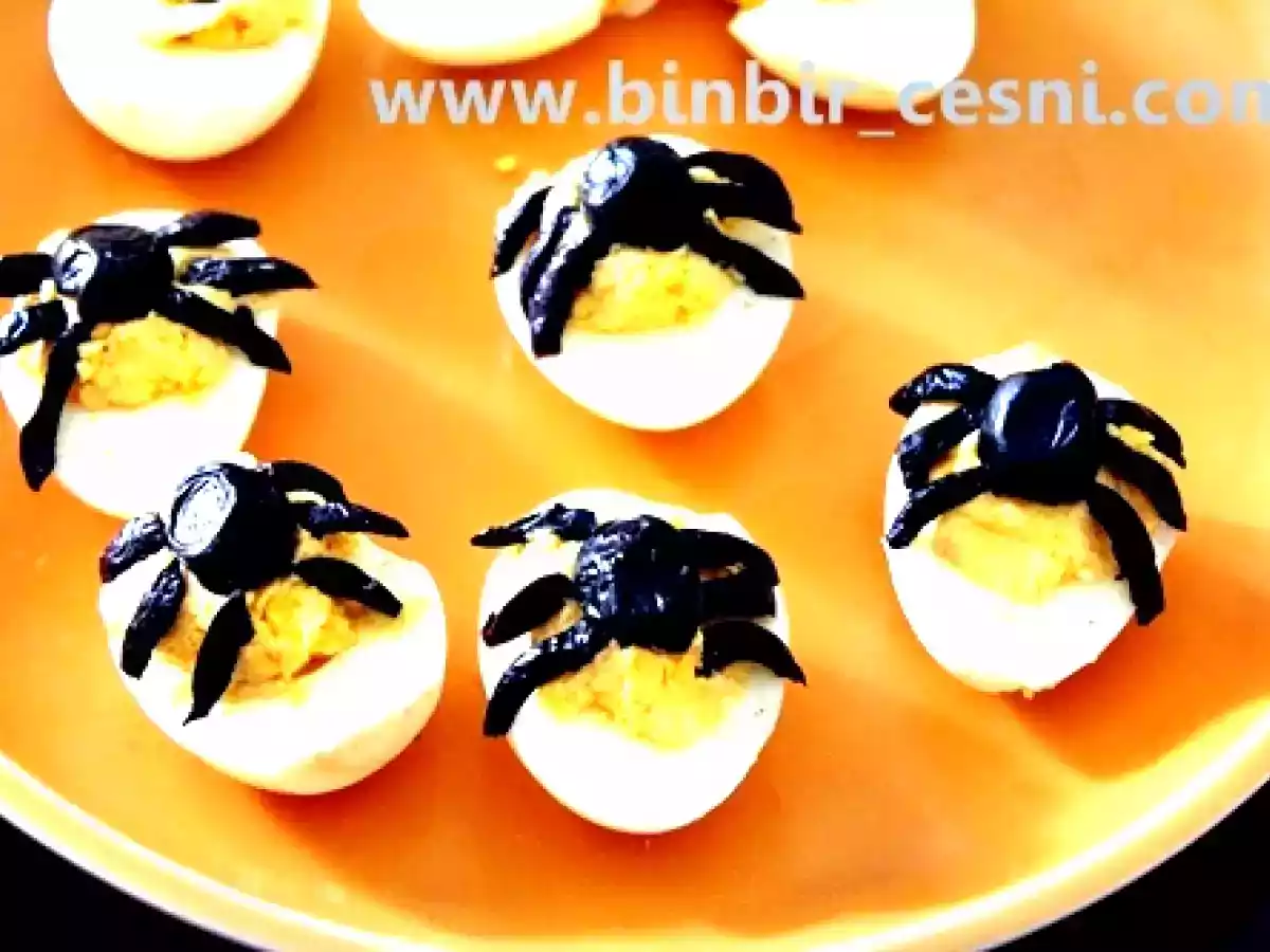 Labneli Örümcek Yumurtalar