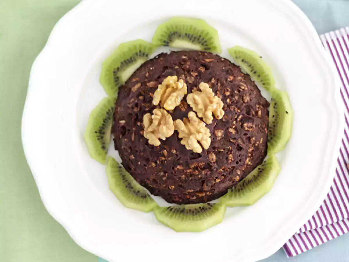 Laktozsuz Çikolatalı Bowl Cake - fotoğraf 2