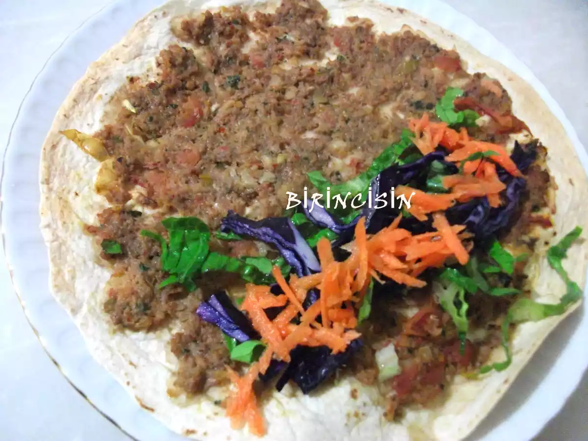 LAVAŞTAN (TORTİLLA) LAHMACUN YAPIMI